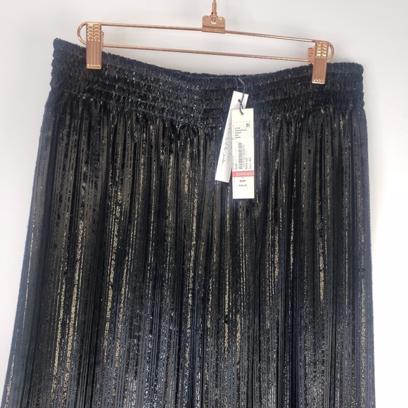 NWT Alice + Olivia Black Palazzo Pants Sz L - Picture 3 of 6
